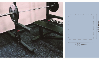 Durable Granular Rubber Flooring – Safe & Versatile for Sports, Commercial & Residential Use