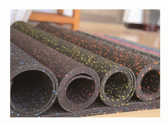 remium Coil Rubber Flooring – Durable & Versatile for Gyms, Offices, KTV & Conference Rooms